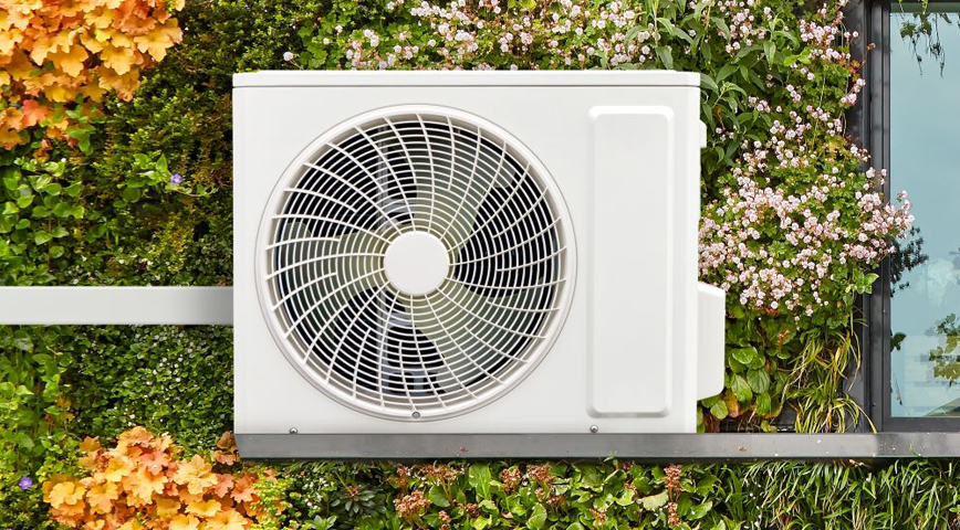 A photo of outdoor Heat Pump