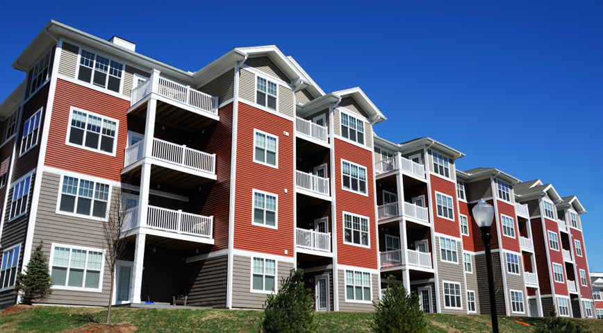 A photo of crew taking home energy assessment