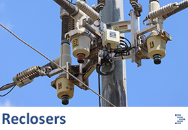 A photo of a recloser